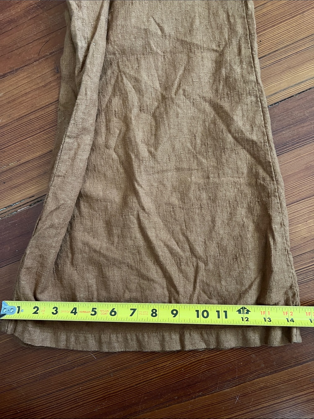 CP Shades Soft Flax Pants in Warm Brown - Picture 6 of 7